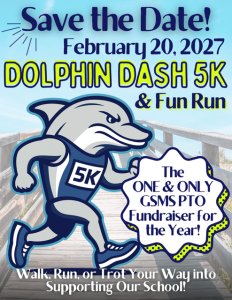 Dolphin Dash 5K and Fun Run Logo