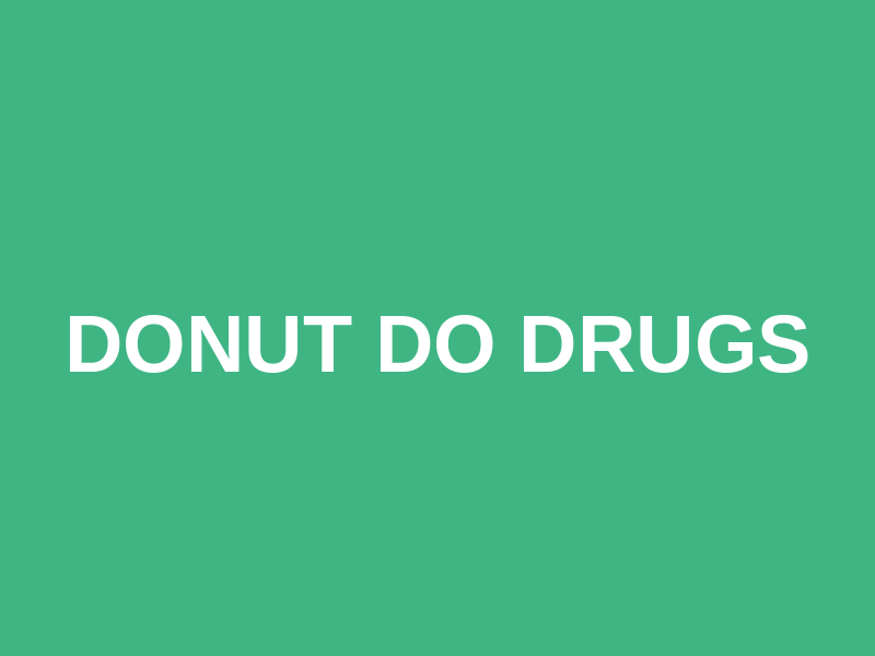 Donut Do Drugs Logo