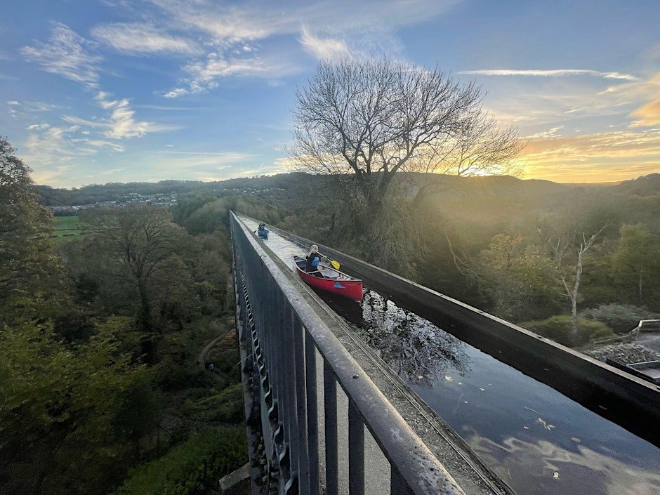 Double Aqueduct and Double Tunnel Canoe Fundraising Event