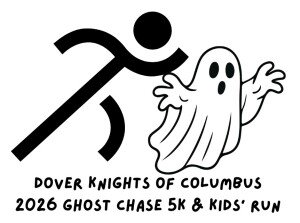 Dover Knights of Columbus Ghost Chase 5K and Kids' Run Logo