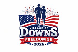 Downs Freedom Run Logo