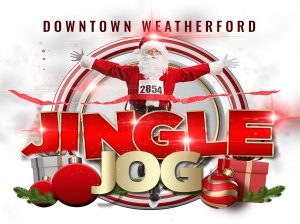 Downtown Weatherford Jingle Jog