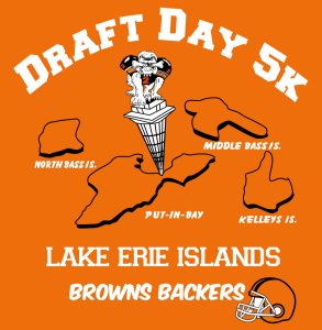 Draft Day 5k at Put-in-Bay Logo