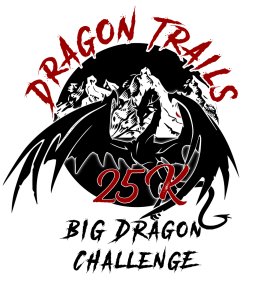 Dragon Trails 25K - 10k - 5k (Winter Edition) Logo