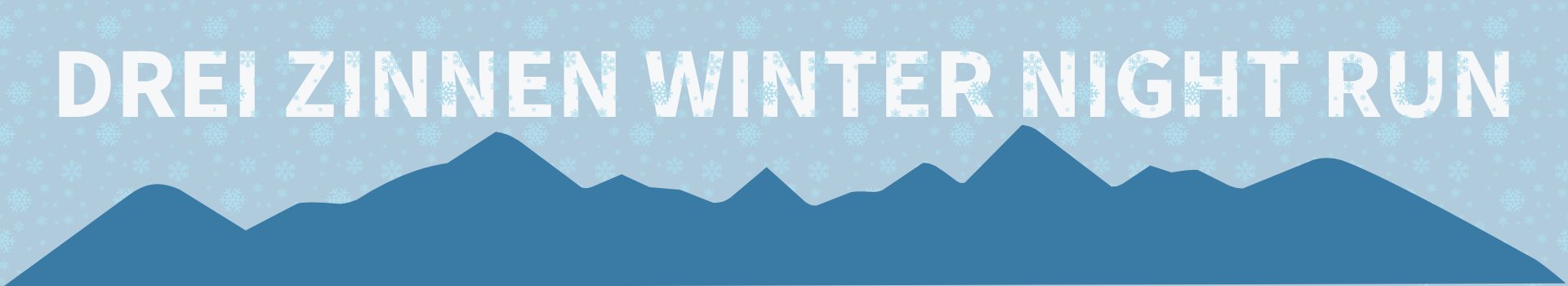 Drei Zinnen Winter Night Run 2027 Logo