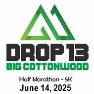 Drop13 Big Cottonwood Canyon Half Marathon & 5K Logo