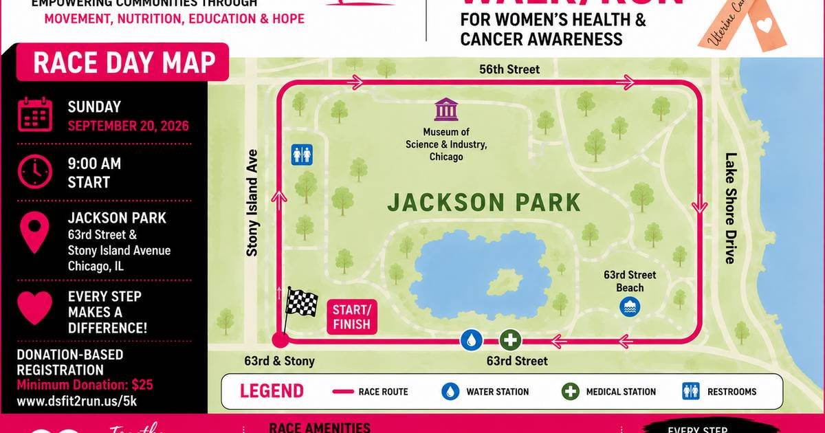 DSFIT2RUN Inaugural 5K: Walk & Run for Women’s Health & Cancer Awareness