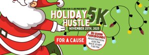 Du Quoin Holiday Hustle 5K Run/Walk Logo