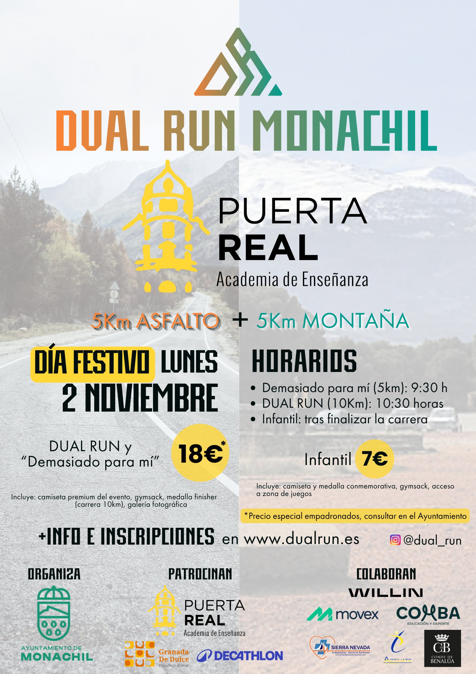 DUAL RUN MONACHIL ACADEMIA PUERTA REAL