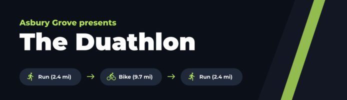 Duathlon at Asbury Grove