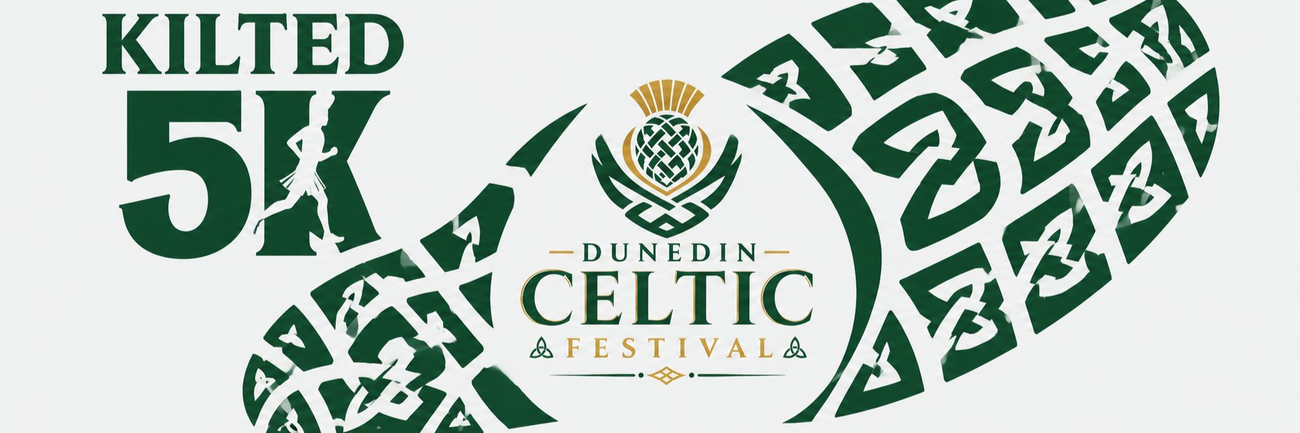 Dunedin St. Andrew's Kilted 5k Logo