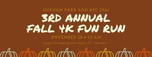 Durham Fall 4K Fun Run