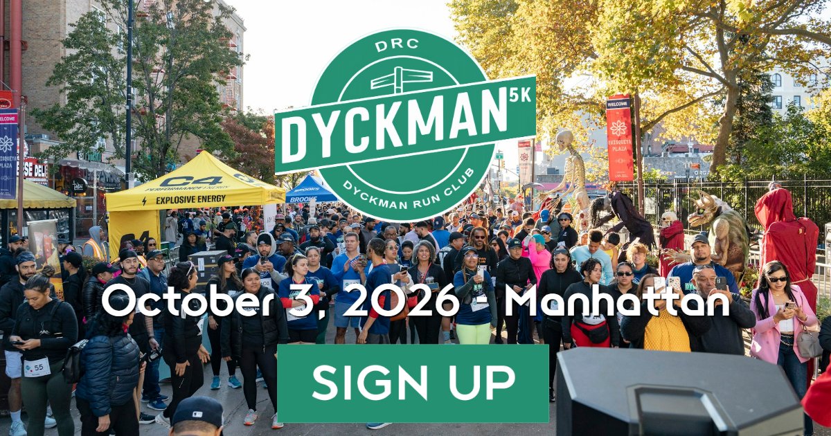 Dyckman 5K Run/Walk 2026