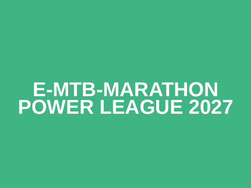 E-MTB-Marathon Power League 2027 Logo