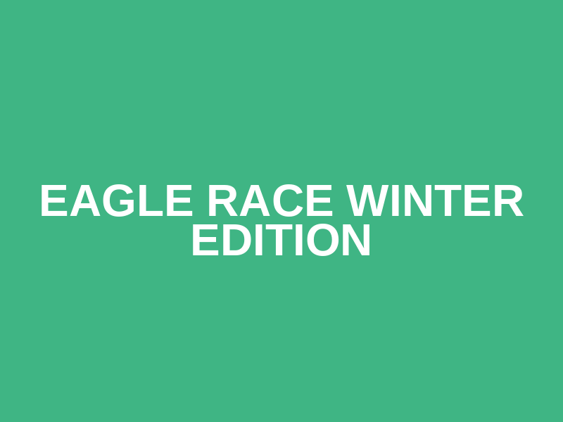 Eagle Race Winter Edition Logo