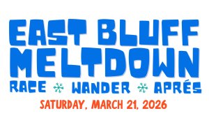 East Bluff Meltdown 20K Nordic Ski Race Logo