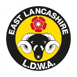 East Lancs LDWA - 41st Two Crosses Logo