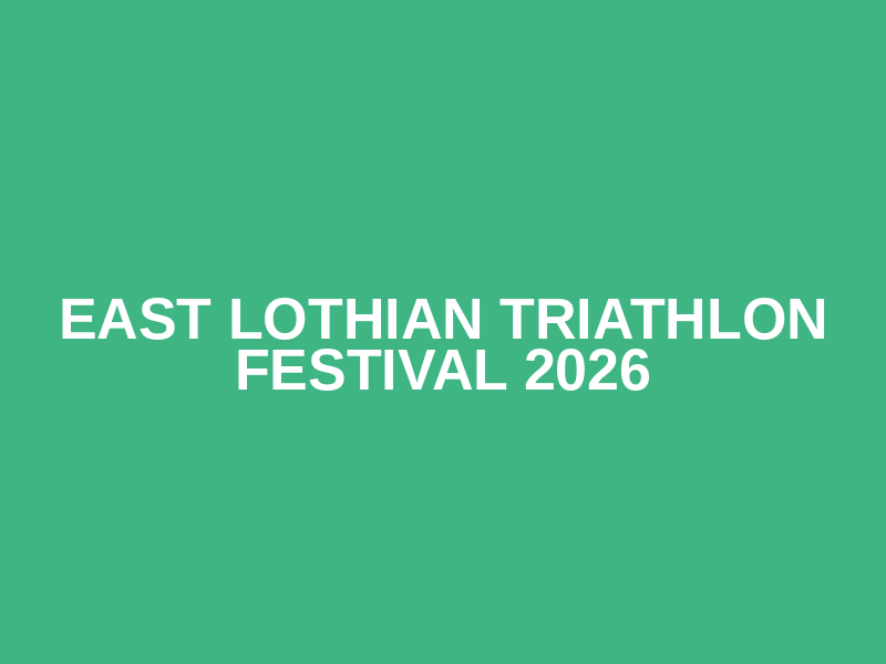 East Lothian Triathlon Festival 2026 Logo