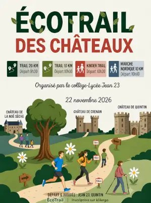 Écotrail des Châteaux Logo