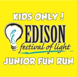 Edison Festival of Light Junior Run Logo