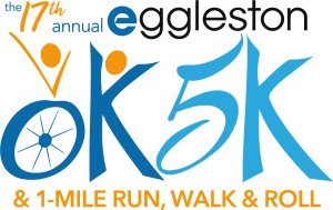 Eggleston OK5K & 1 Mile Run, Walk & Roll Logo