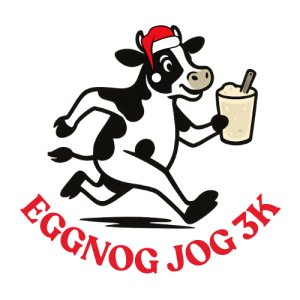 Eggnog Jog 3K Logo