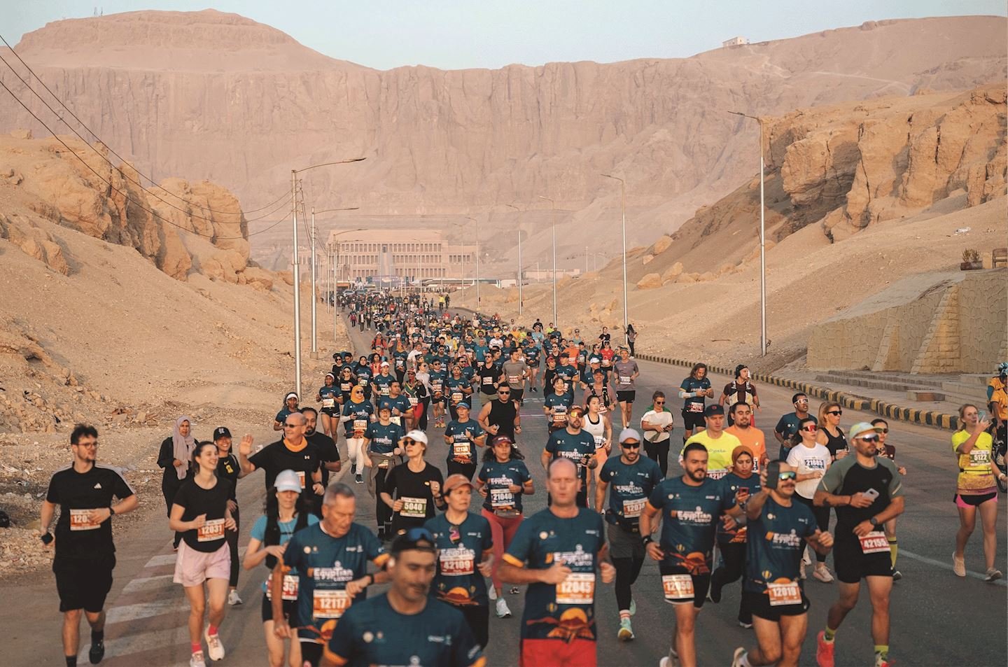 Egyptian Marathon-Luxor Logo