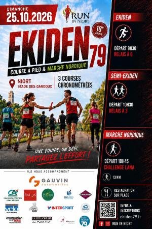 Ekiden 79 - 18ème édition Logo
