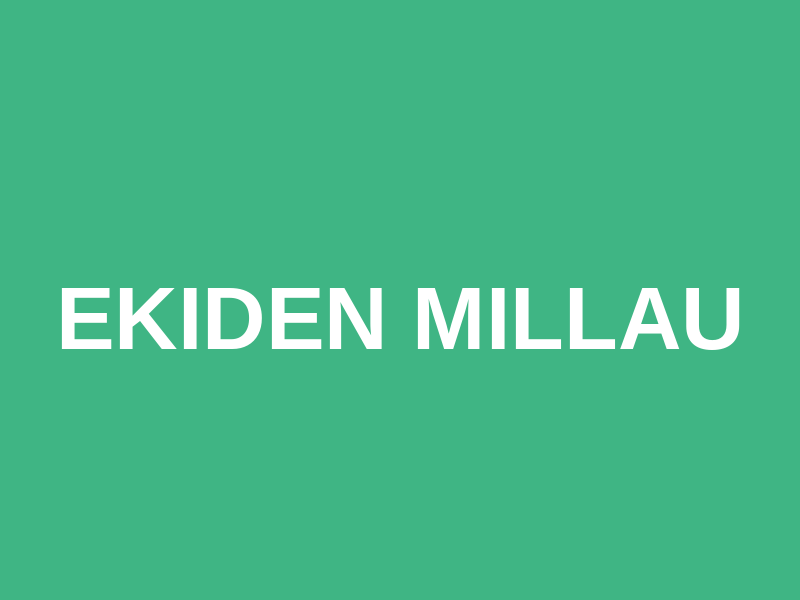EKIDEN MILLAU Logo