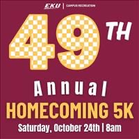 EKU Homecoming 5K Logo