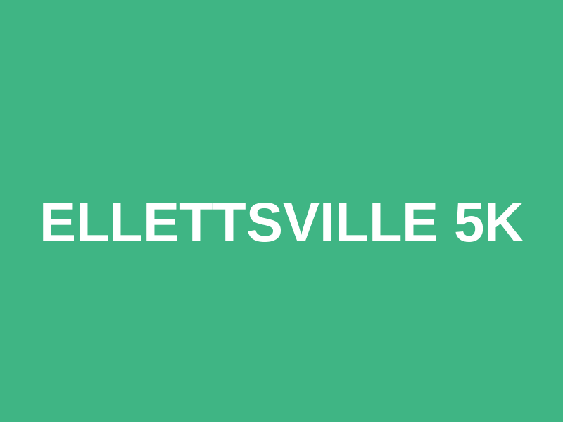 Ellettsville 5K Logo