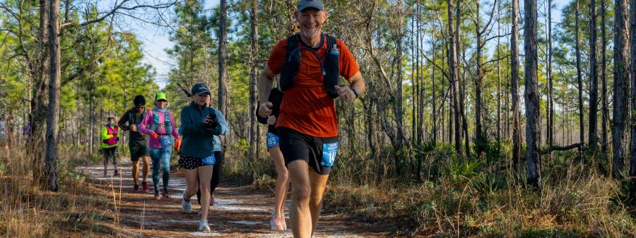 Ellie Biscuit 20 & 10-Mile Trail Race Logo