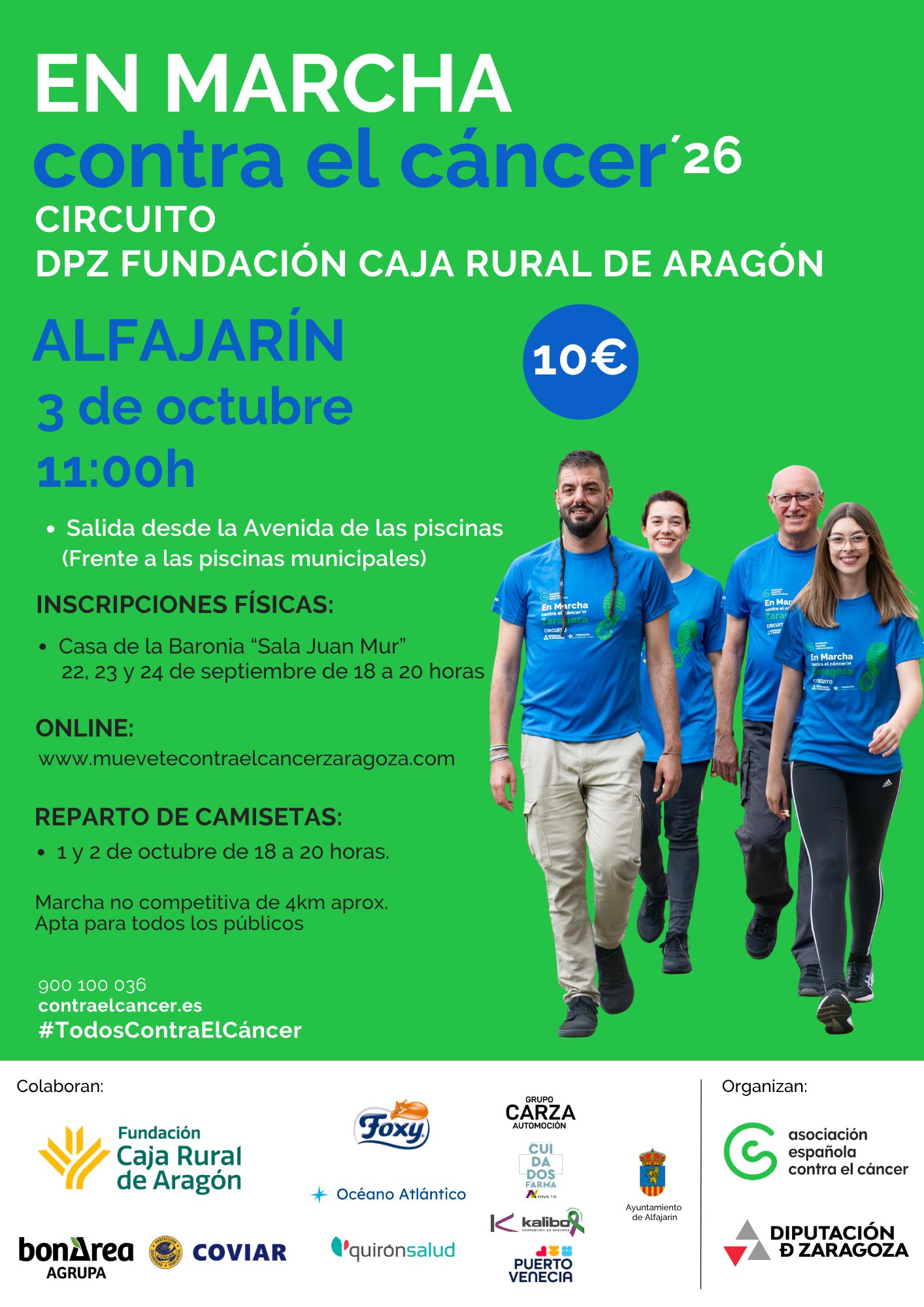 EN MARCHA CONTRA EL CÁNCER ALFAJARIN 2026