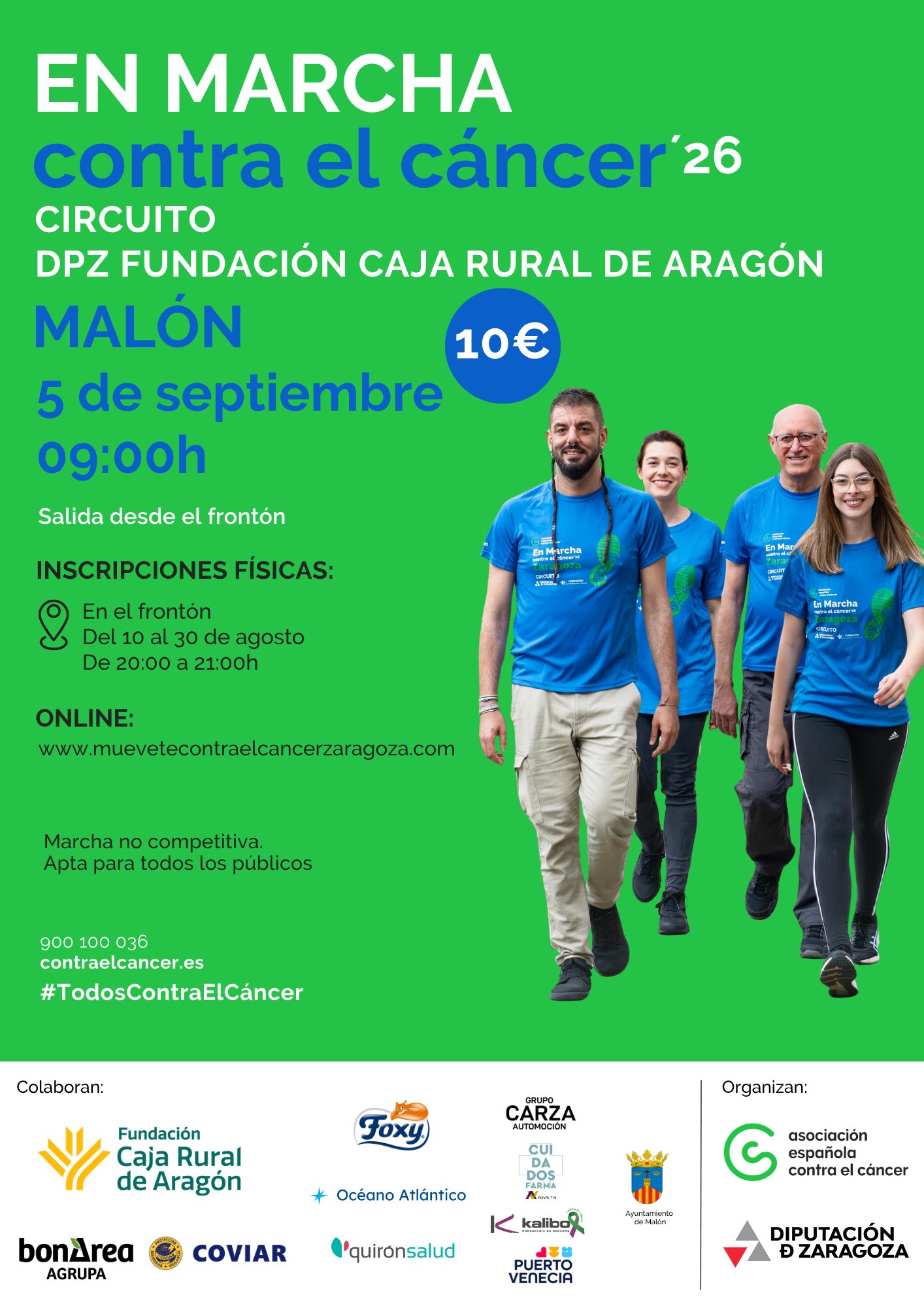 EN MARCHA CONTRA EL CÁNCER MALÓN 2026