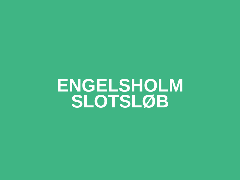 Engelsholm Slotsløb