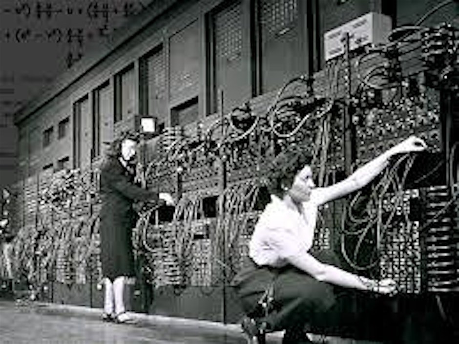 ENIAC Endless Loop Walk Logo