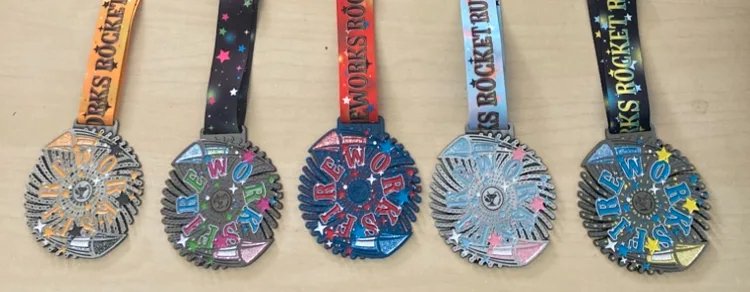 Enigma Fireworks Marathons & Half Marathons Logo