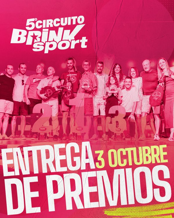 Entrega de premios Circuito BrinkSport