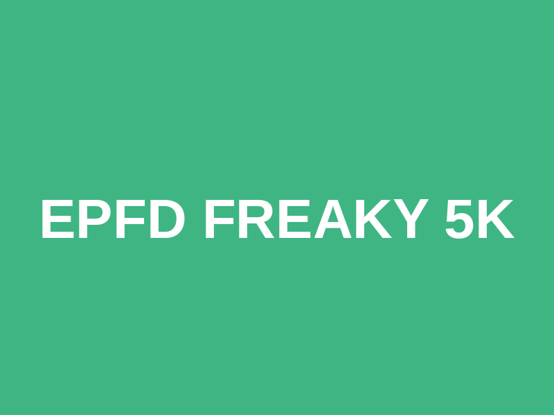 EPFD Freaky 5k Logo