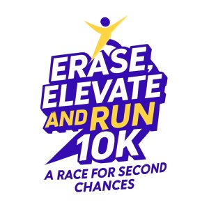 Erase, Elevate, & Run 10K and 1 Mile Walk Run Logo