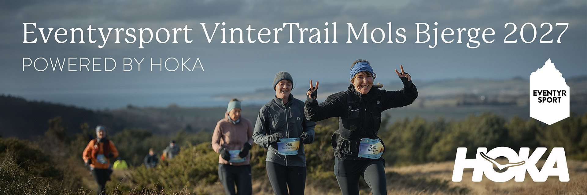 Eventyrsport VinterTrail Mols Bjerge 2027 - powered by HOKA