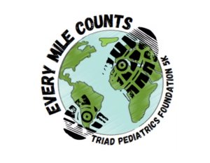Every Mile Counts 5k and Fun Run Logo