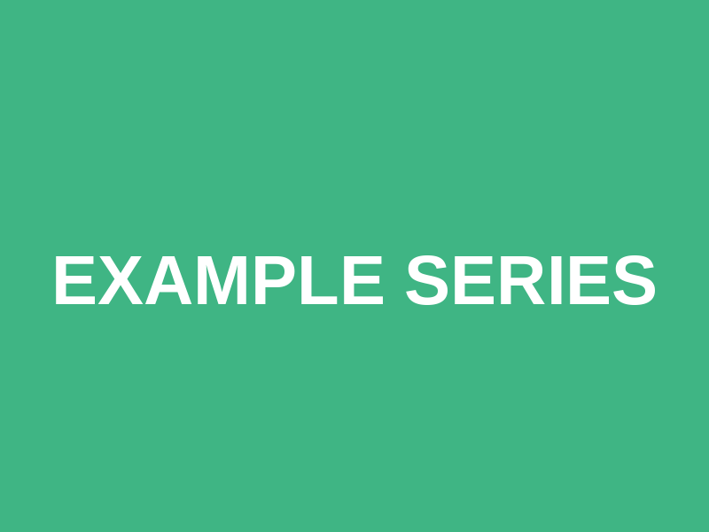 Example Series Logo
