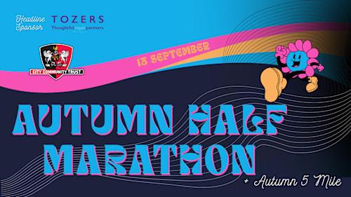 Exeter Autumn Half Marathon + Autumn 5 Mile Logo