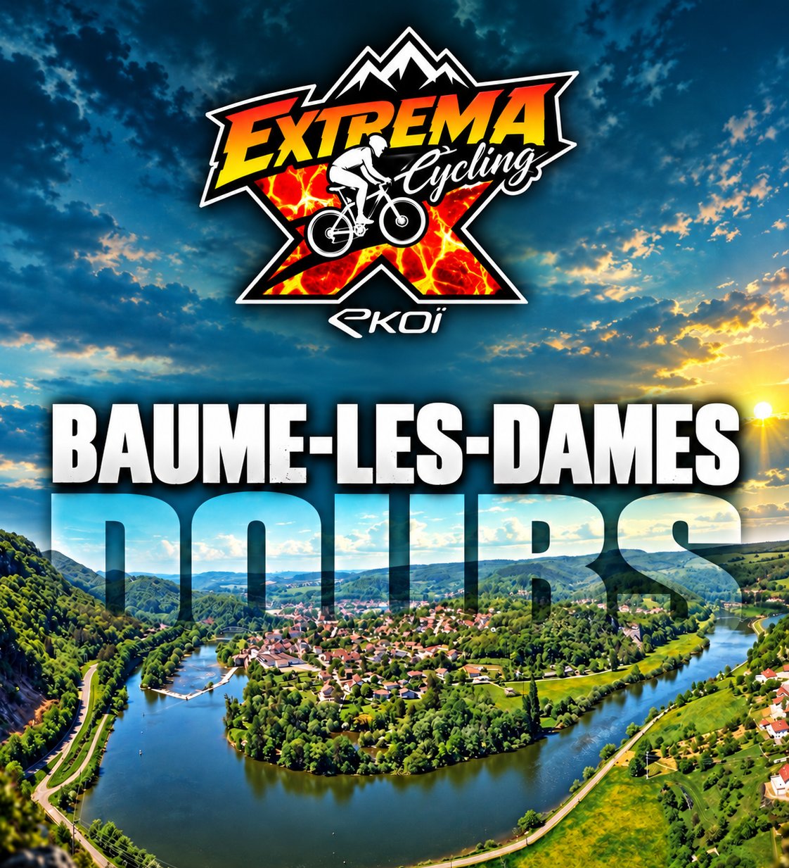 EXTREMA CYCLING EKOÏ - BAUME-LES-DAMES Logo