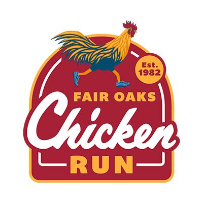 Fair Oaks Chicken Run 2026 Logo