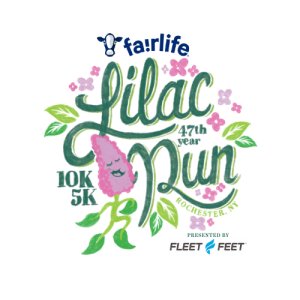Fairlife Lilac Run 5K/10K presented by Fleet Feet Logo
