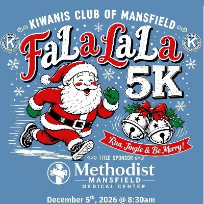 FALALALA 5Kiwanis - MANSFIELD Logo