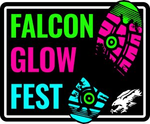 Falcon Glow Fest 5K and 1-Mile Fun Run Logo