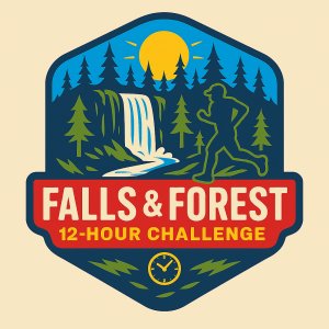 Falls & Forest 12‑Hour Challenge Logo